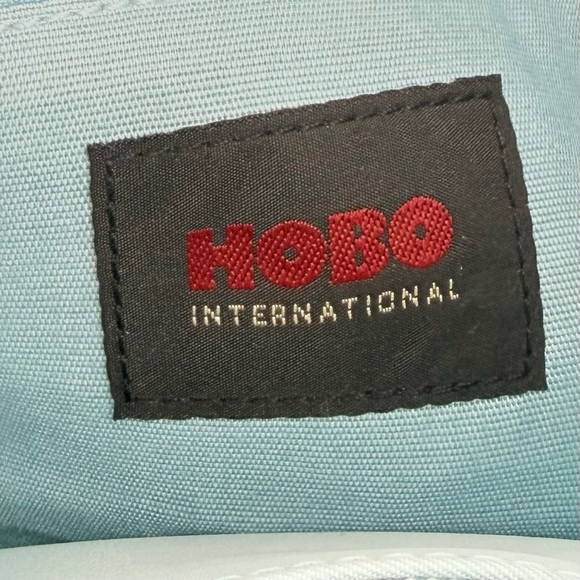 Hobo International KATRINA Chic Black Leather Keyhole Handle Envelope Clutch Bag